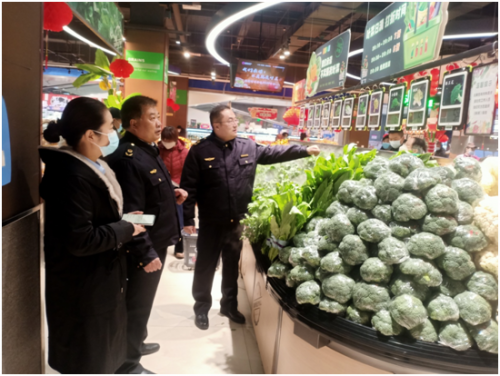 沂南县市场监督管理局开展节日市场价格检查活动